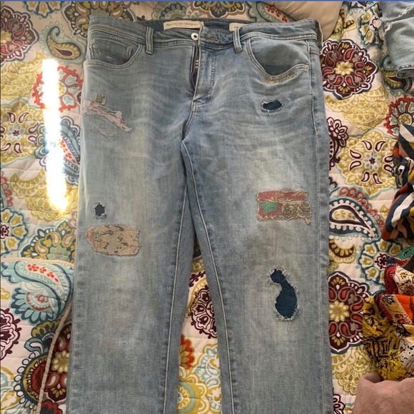 Anthropologie Pilcro-Letterman Jeans - Picture 3 of 4